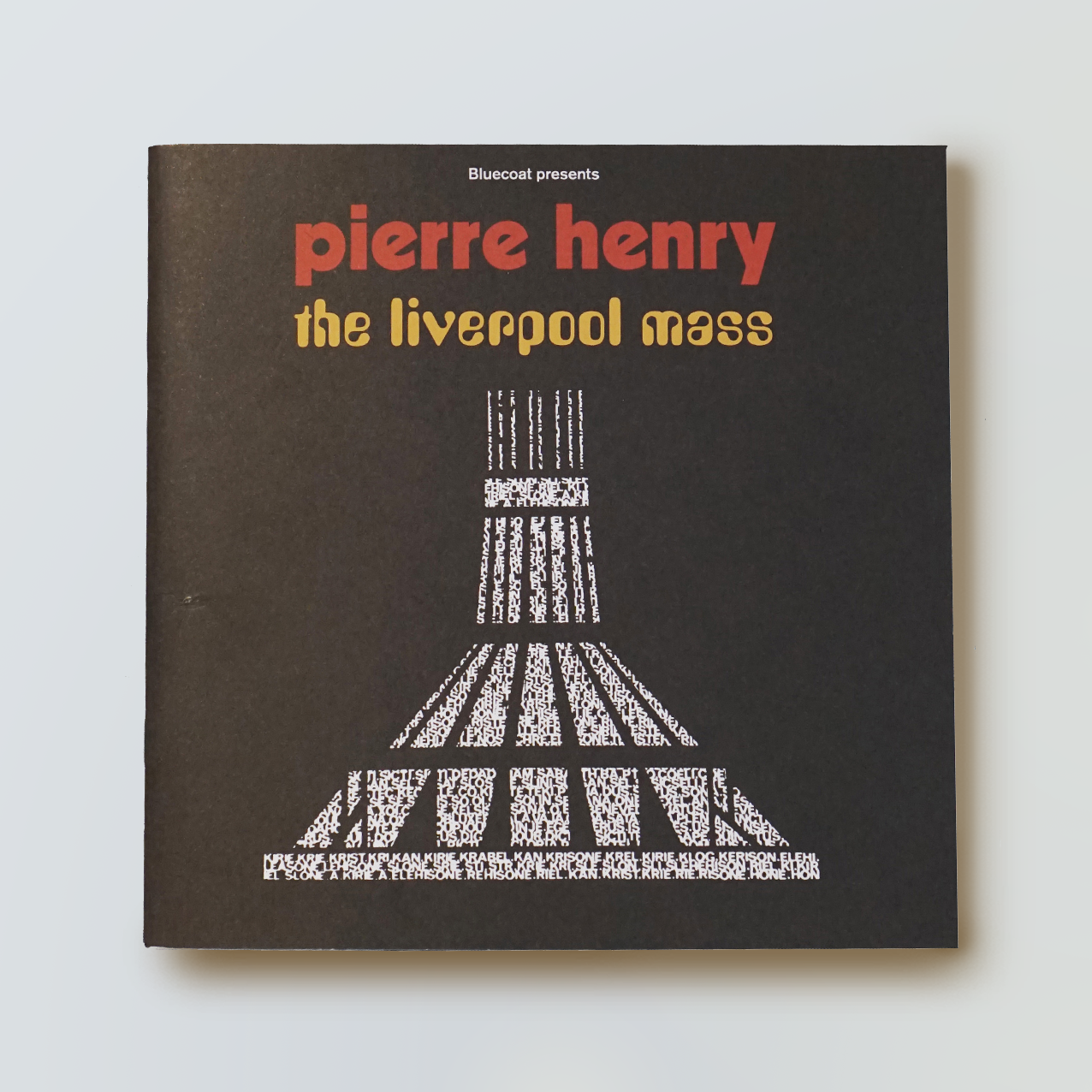 Liverpool Mass, Pierre Henry - Concert Programme