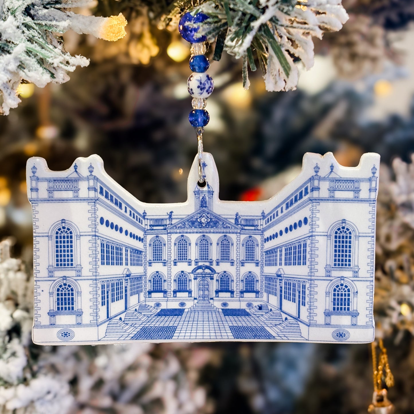 The Bluecoat - Handmade ceramic ornament