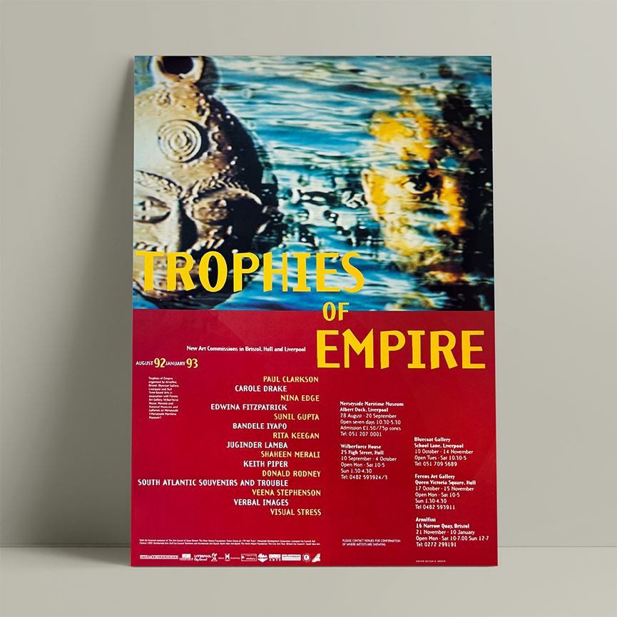 Trophies of Empire - Exhibition Poster