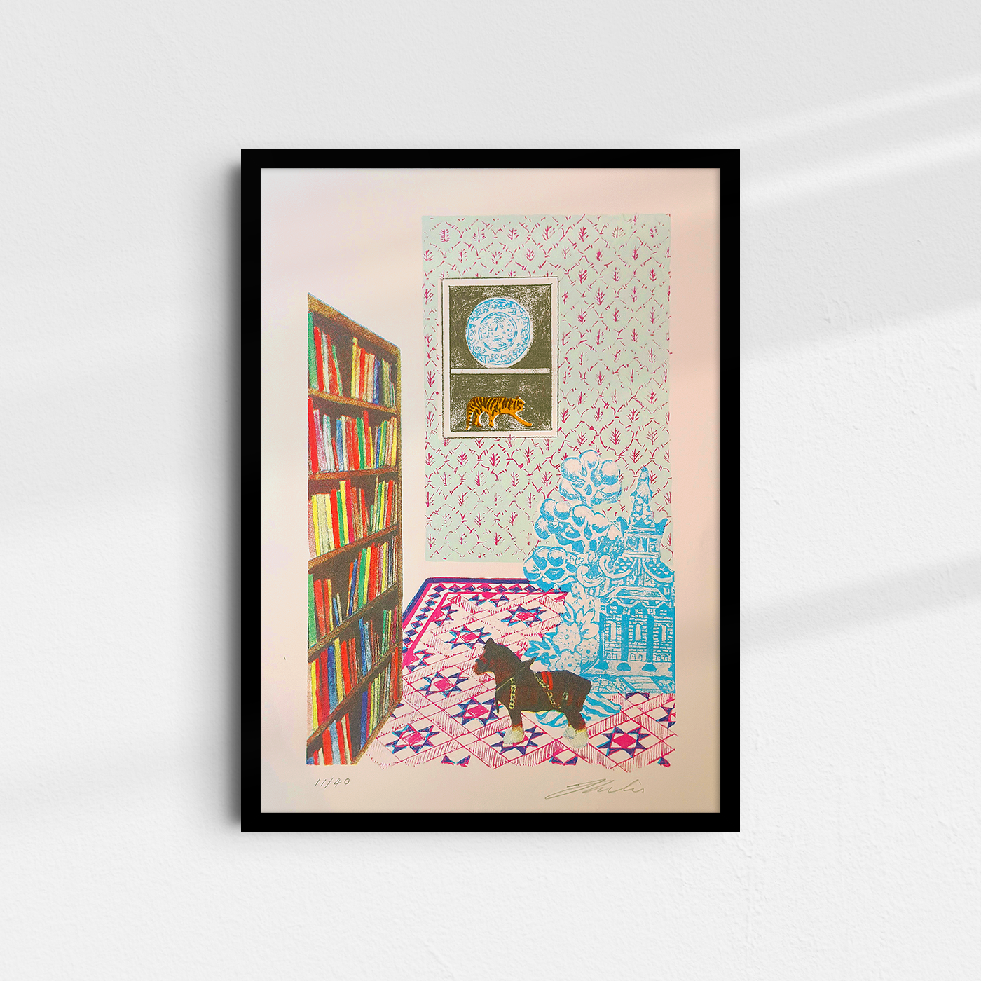 Pride Comes Before a Fall by Josie Jenkins - Screen print