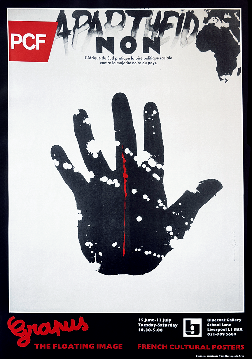 Grapus, The Floating Image - Exhibition Poster
