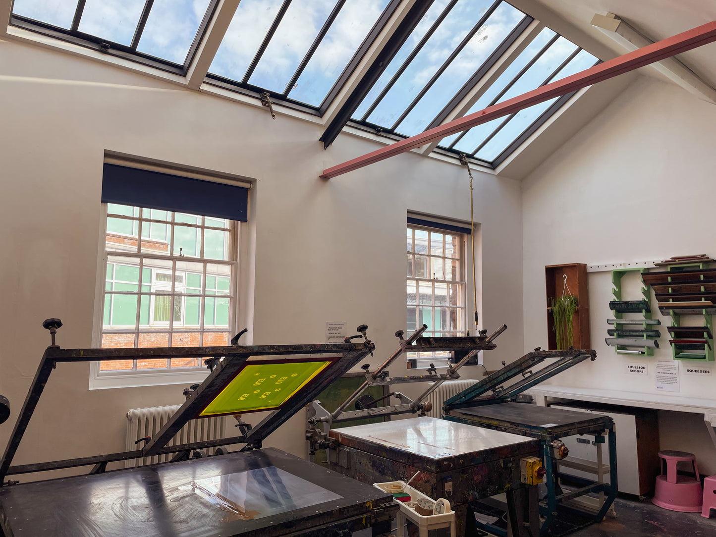Screen Printing Studio Booking