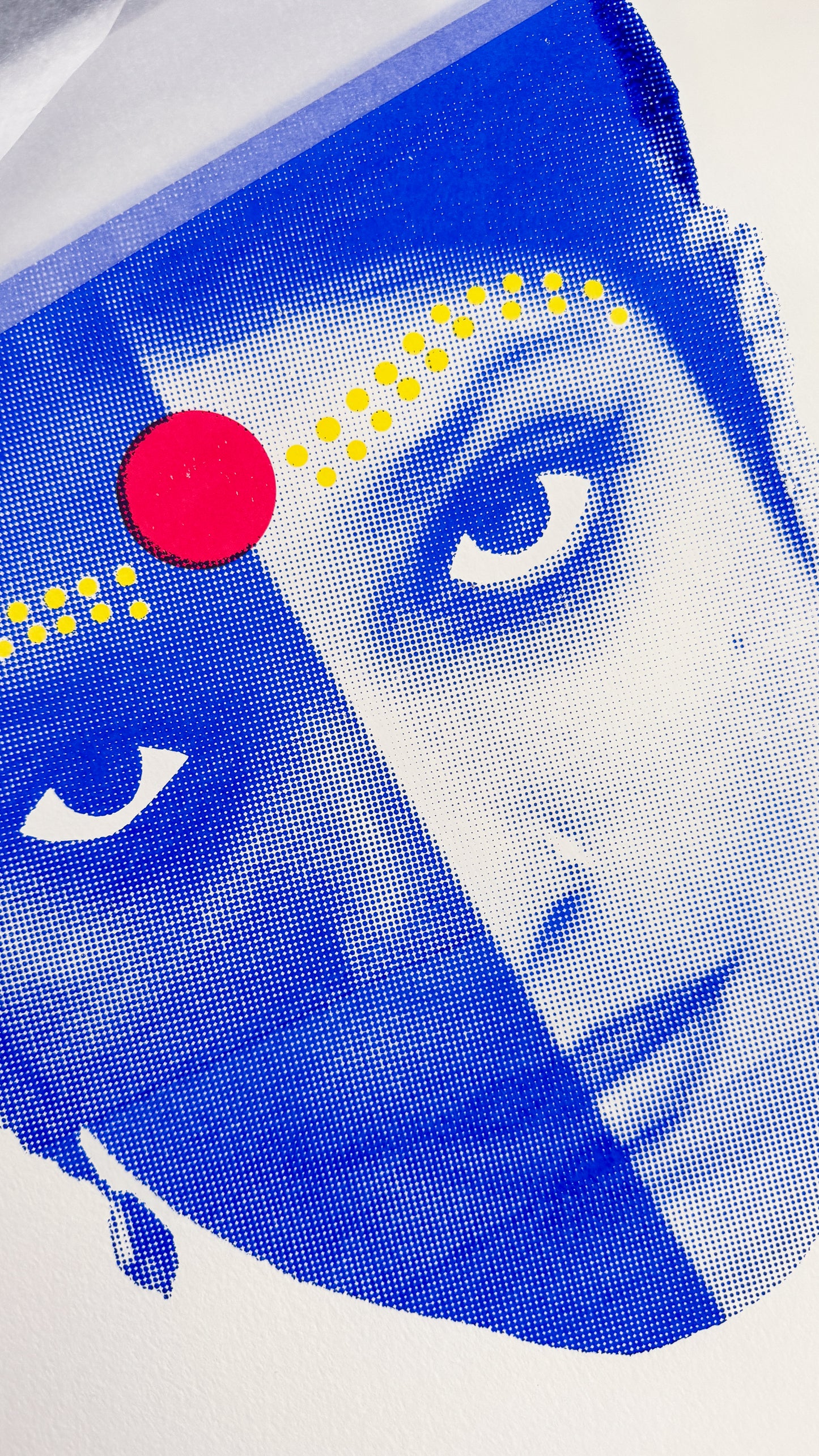 দেবী (Devi/The Goddess) - Limited Edition Screen Print by Debjani Banerjee