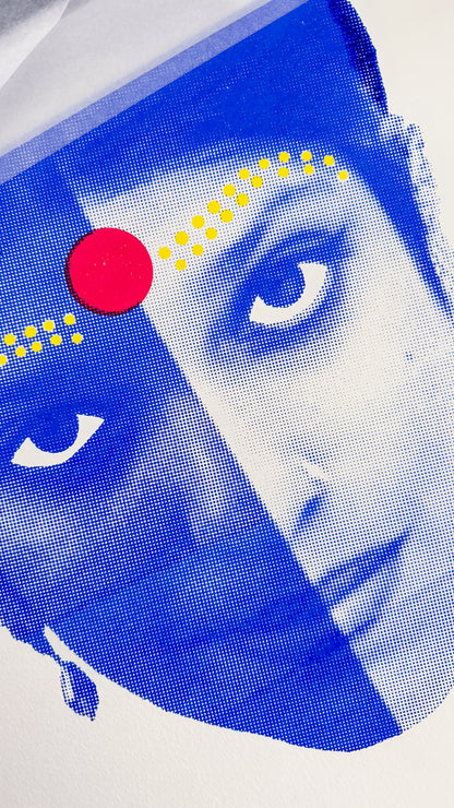 দেবী (Devi/The Goddess) - Limited Edition Screen Print by Debjani Banerjee