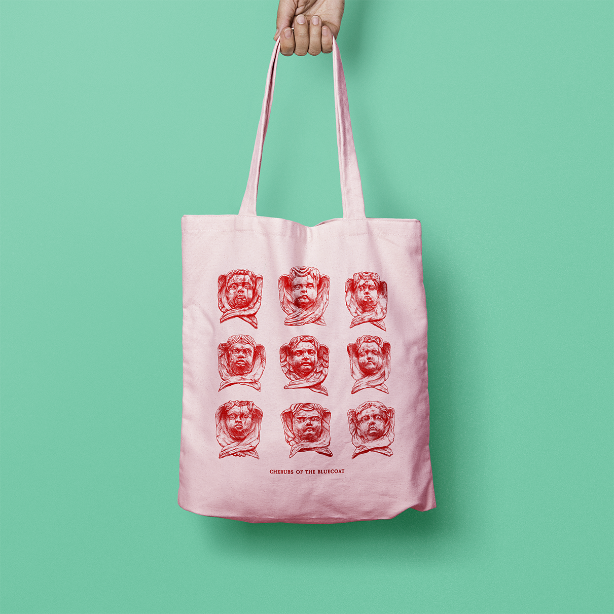 Cherubs of the Bluecoat - Tote Bag