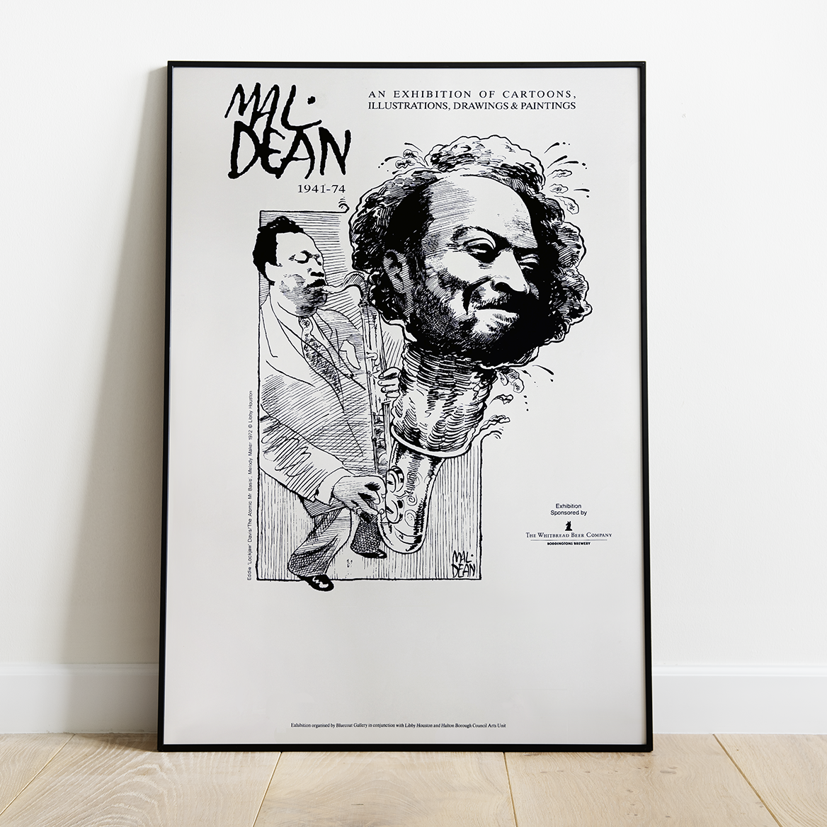 Mal Dean, 1941-1974: An Exhibition of Cartoons, Illustrations, Drawings & Paintings - Exhibition Poster