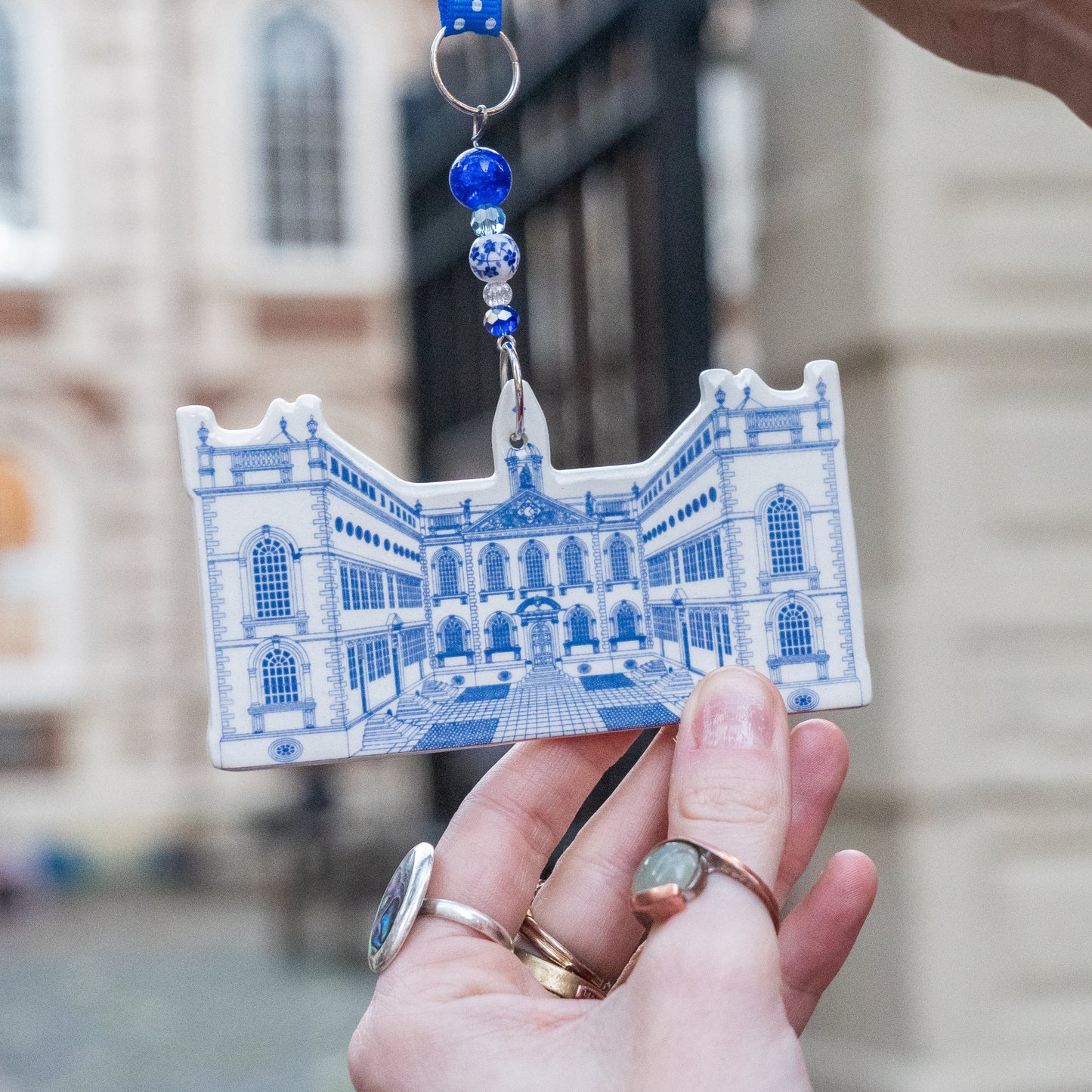The Bluecoat - Handmade ceramic ornament