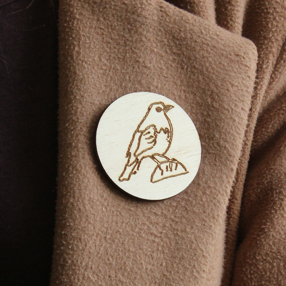 Birds, Bugs & Botanicals - Limited edition Pin Badge (assorted designs)