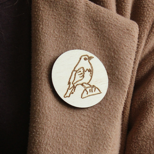 Birds, Bugs & Botanicals - Limited edition Pin Badge (assorted designs)