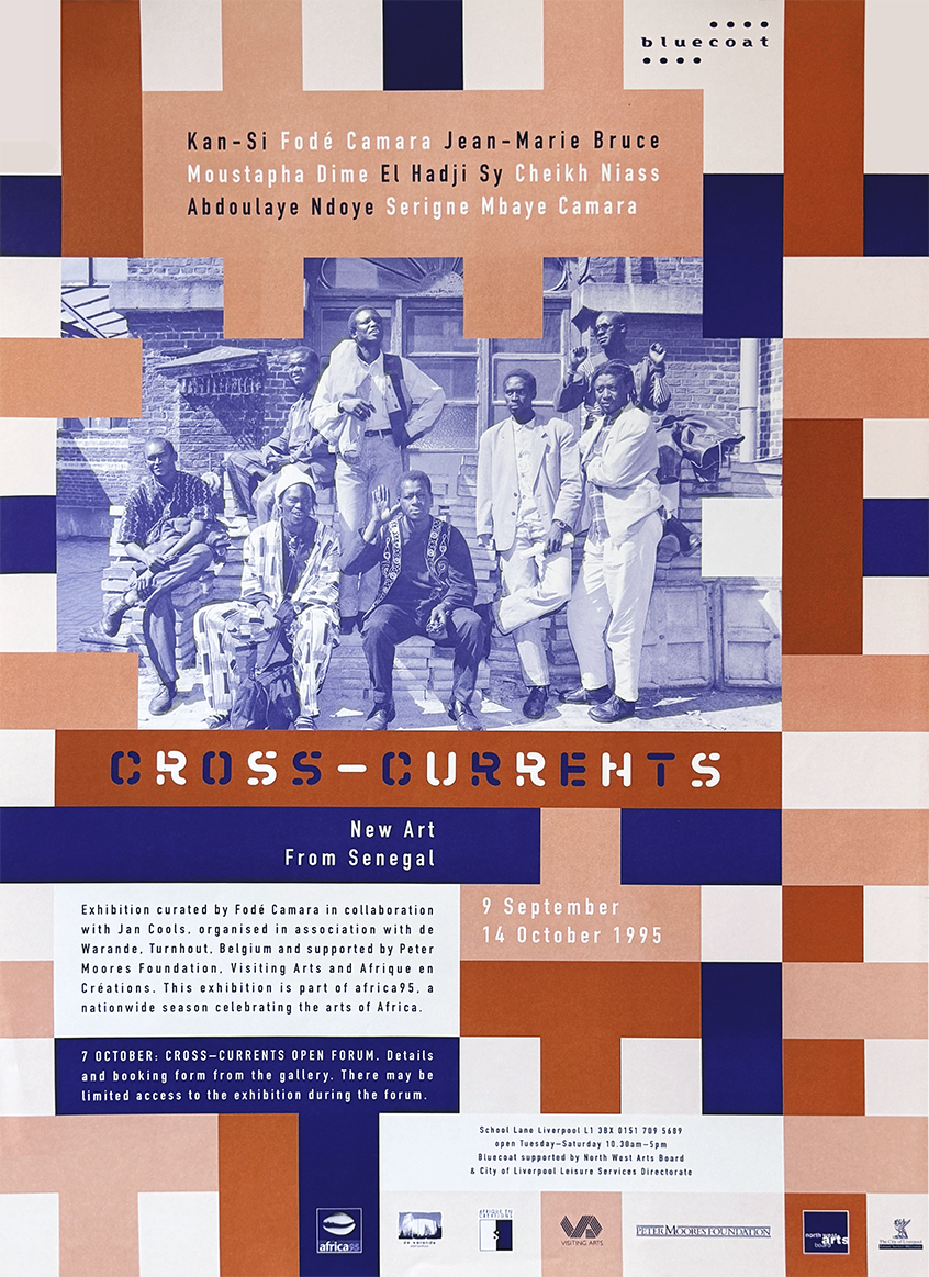 Cross-Currents: New Art from Senegal - Exhibition Poster