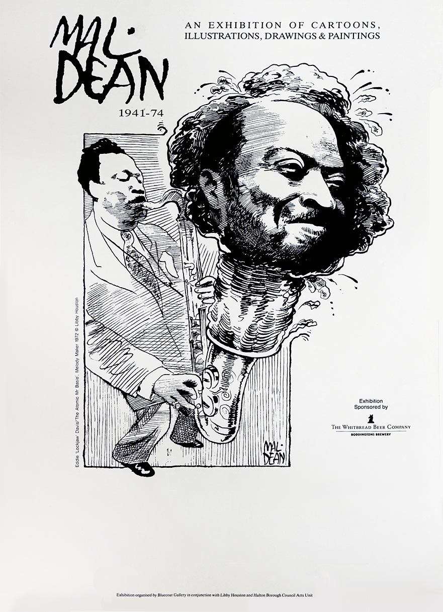 Mal Dean, 1941-1974: An Exhibition of Cartoons, Illustrations, Drawings & Paintings - Exhibition Poster