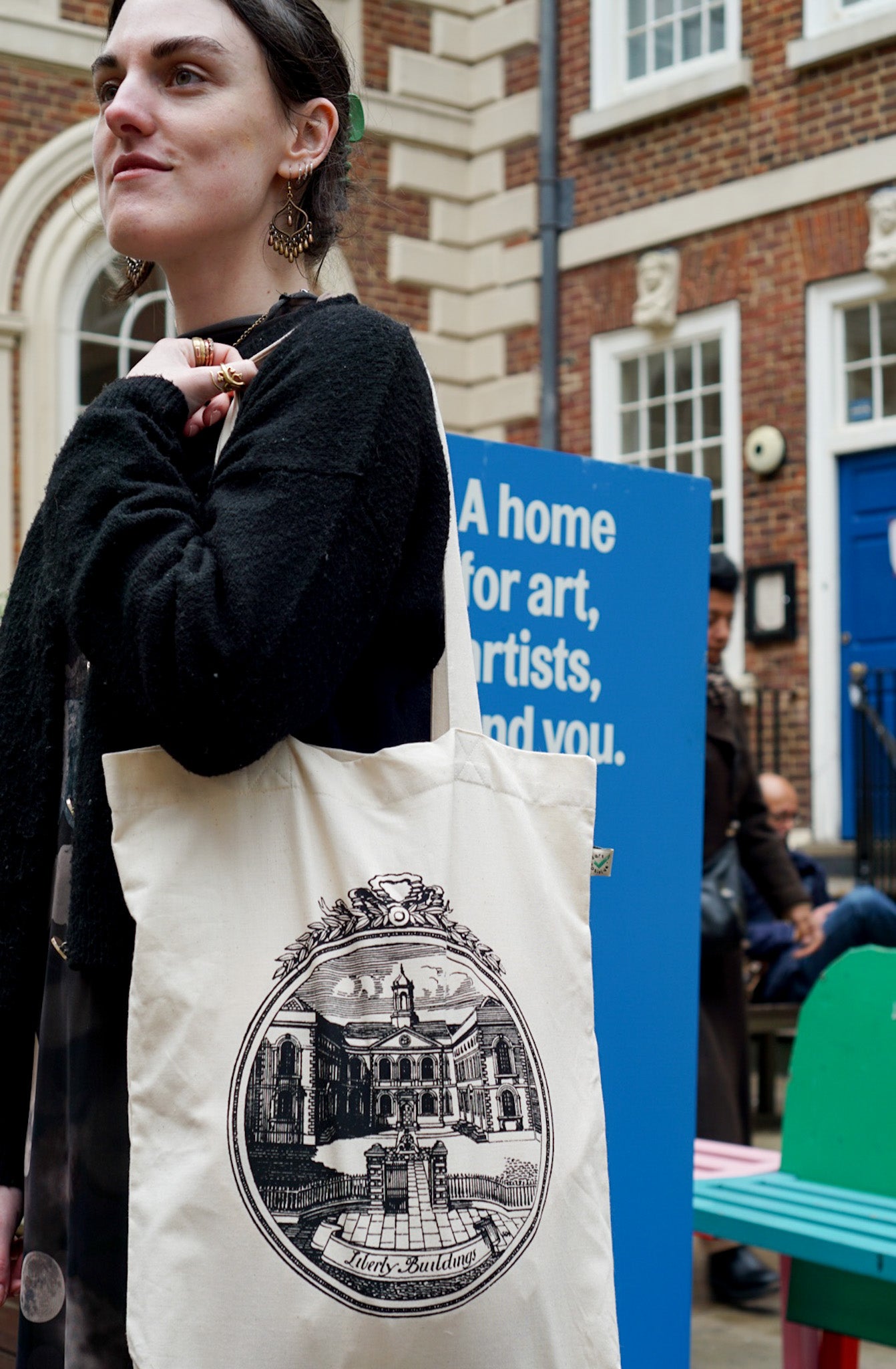 Liberty Buildings - Tote Bag